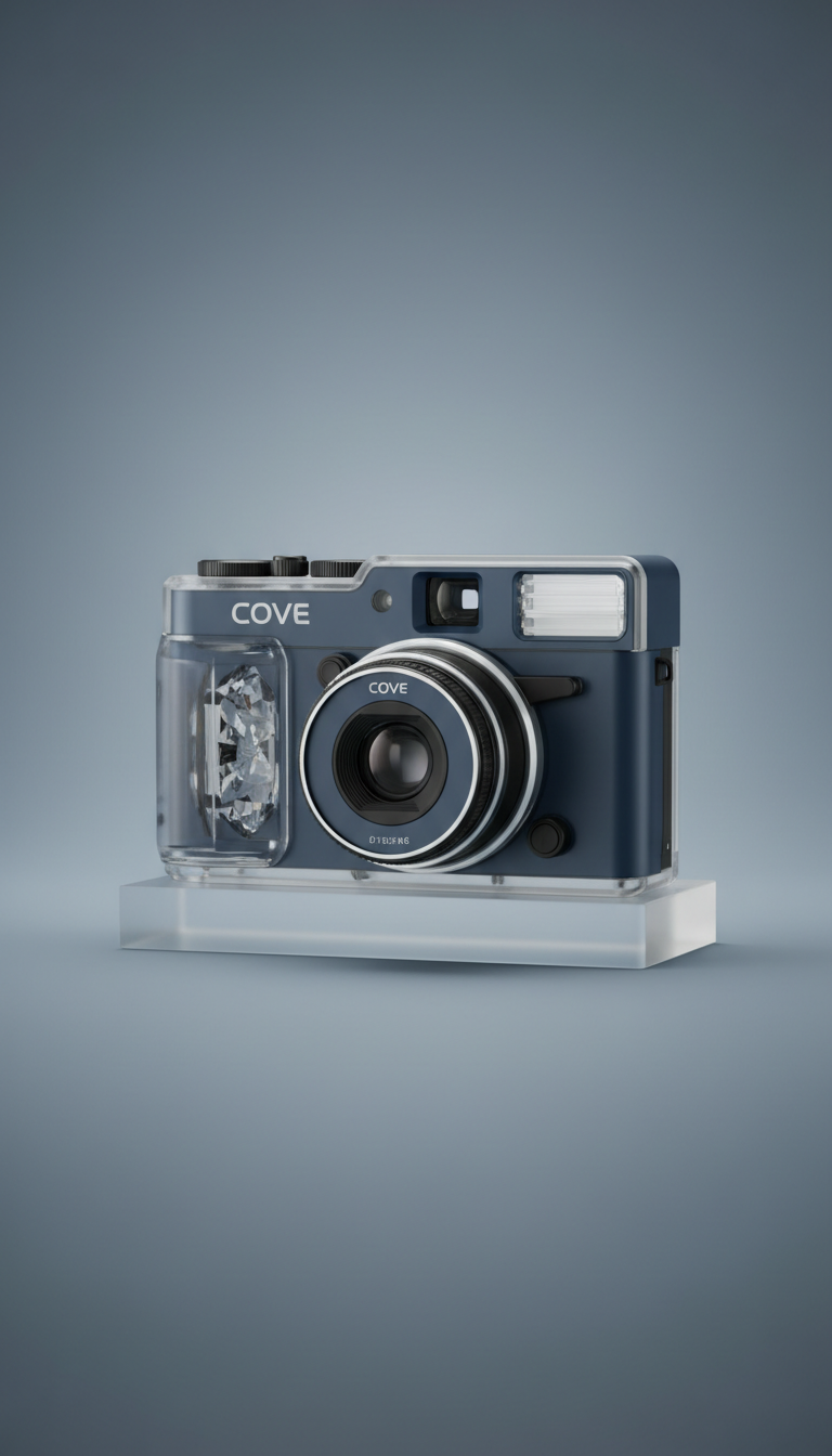 Crystal polycarbonate camera body